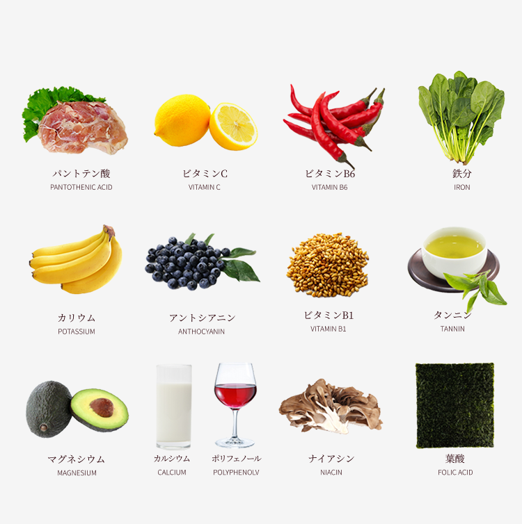 ざくろに含まれる栄養素